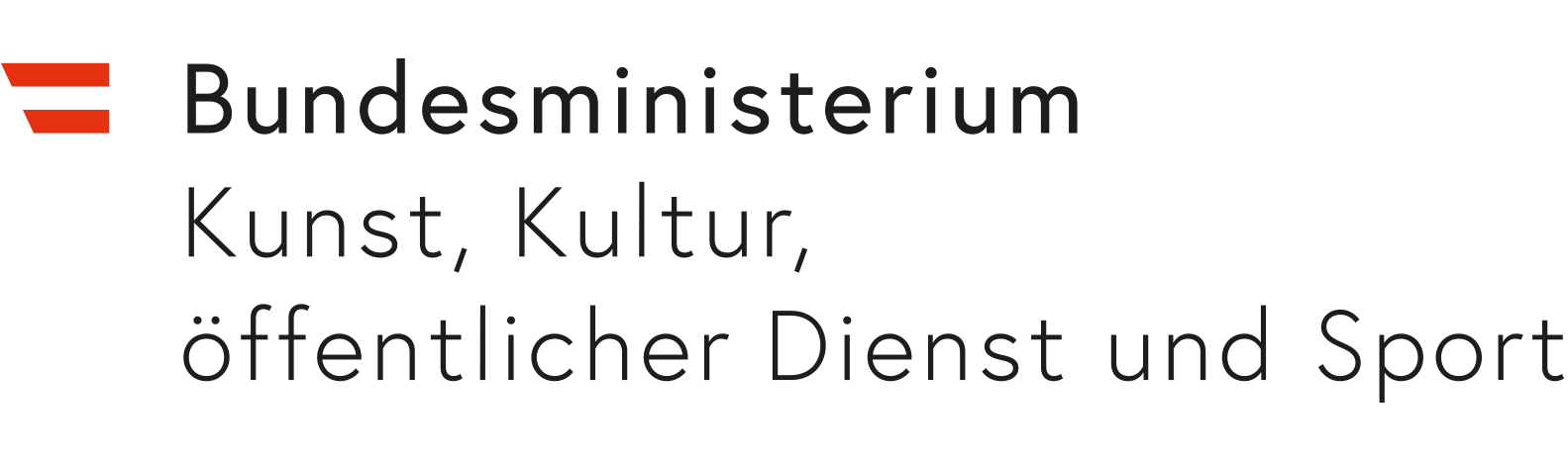 Bundesministerium Kunst, Kultur, öffentlicher Dienst und Sport